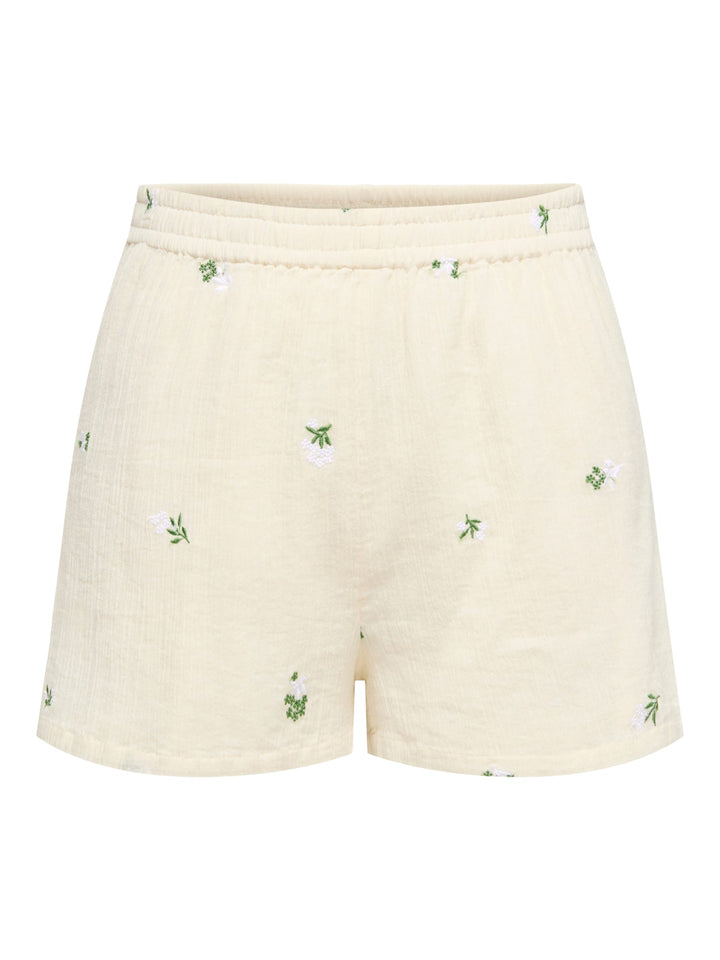 Jacqueline de Yong alba short ecru dessin – dames