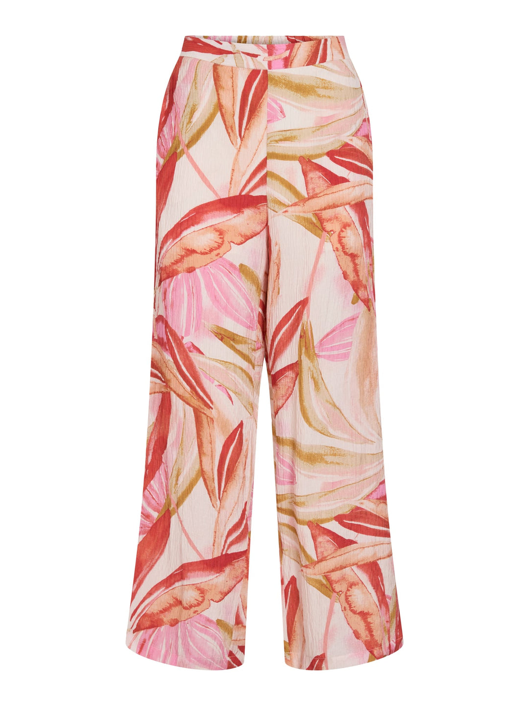 Vila 14114724 Limia lange broek dames roze dessin