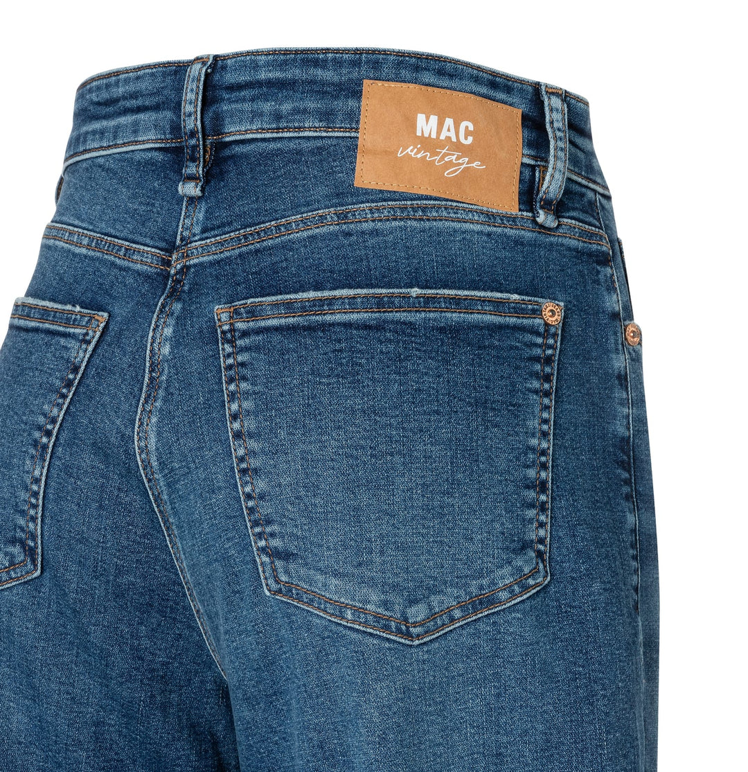 MAC women 3123/90 0333L loose fit jeans - dames - Blue Denim