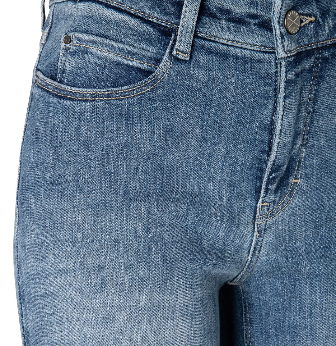 MAC women jeans low croth-baggy fit – dames - Blue Denim - L34
