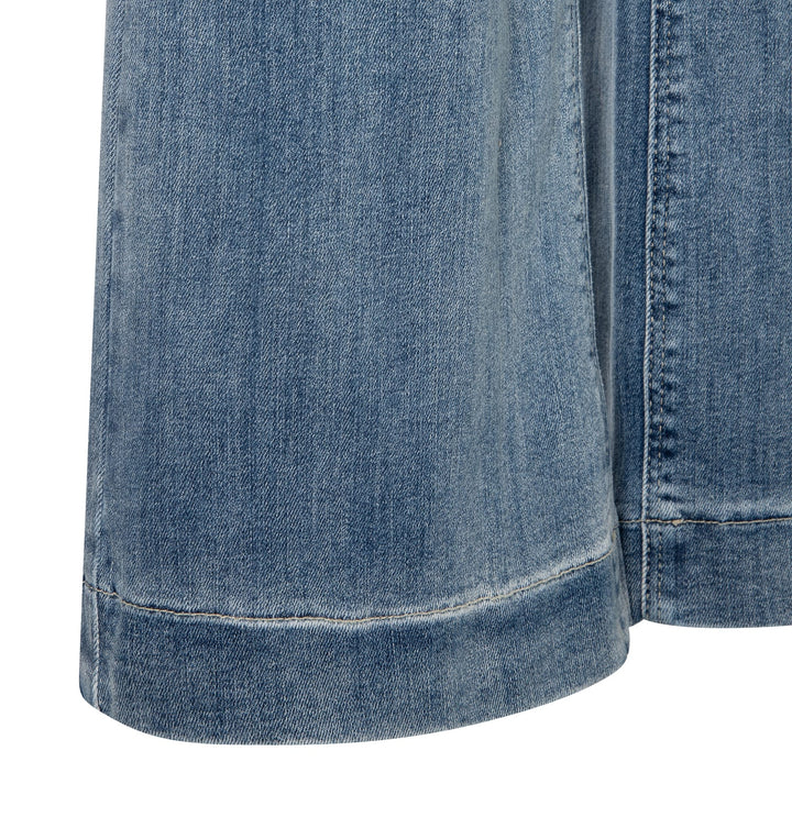 MAC women jeans low croth-baggy fit blauw denim - Blue Denim - L32