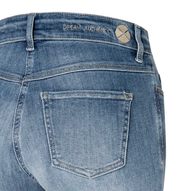 MAC women jeans low croth-baggy fit – dames - Blue Denim - L34