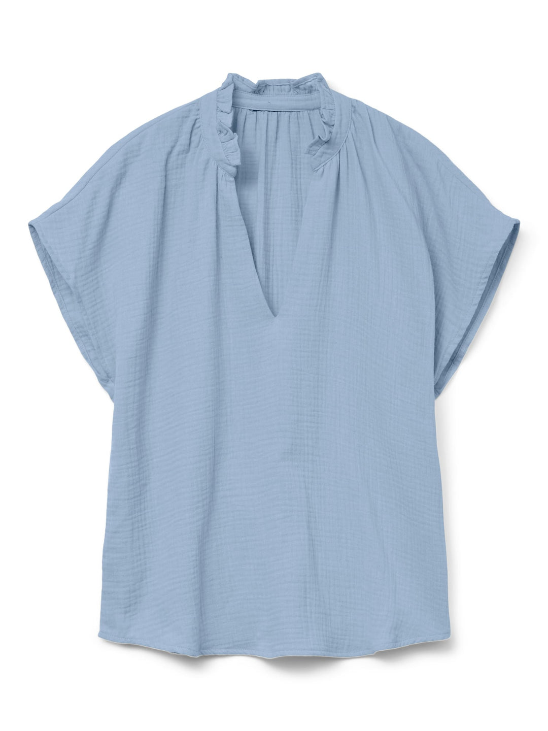VERO MODA 10331793 Natali top k/m lichtblauw