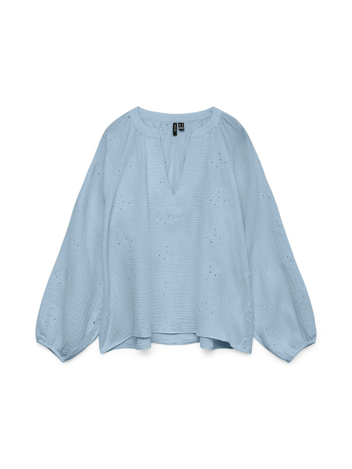 VERO MODA Natali top lichtblauw – dames