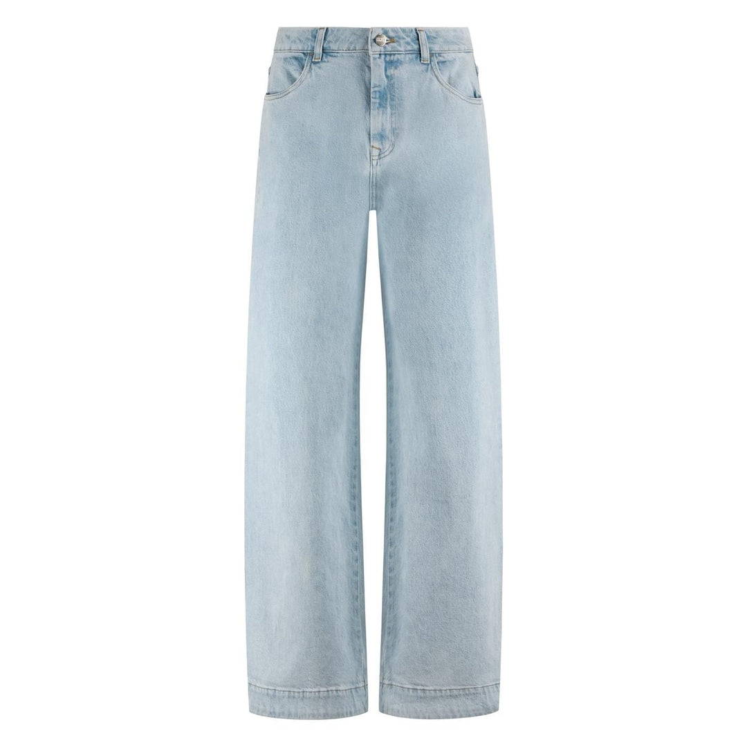 Nukus NKF09053 jeans loose fit dames – blue denim