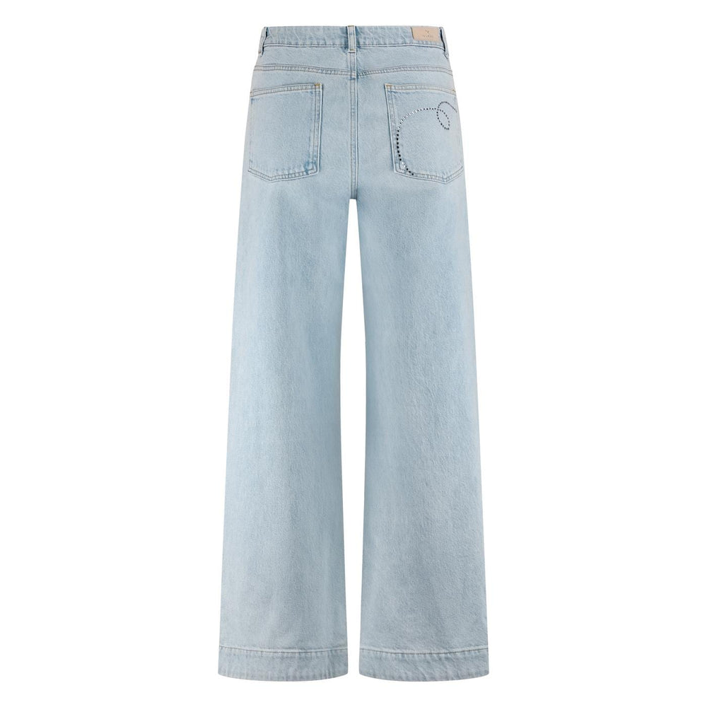 Nukus NKF09053 jeans loose fit dames – blue denim