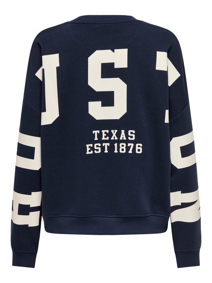 Only 15356793 sweat navy – dames sweater