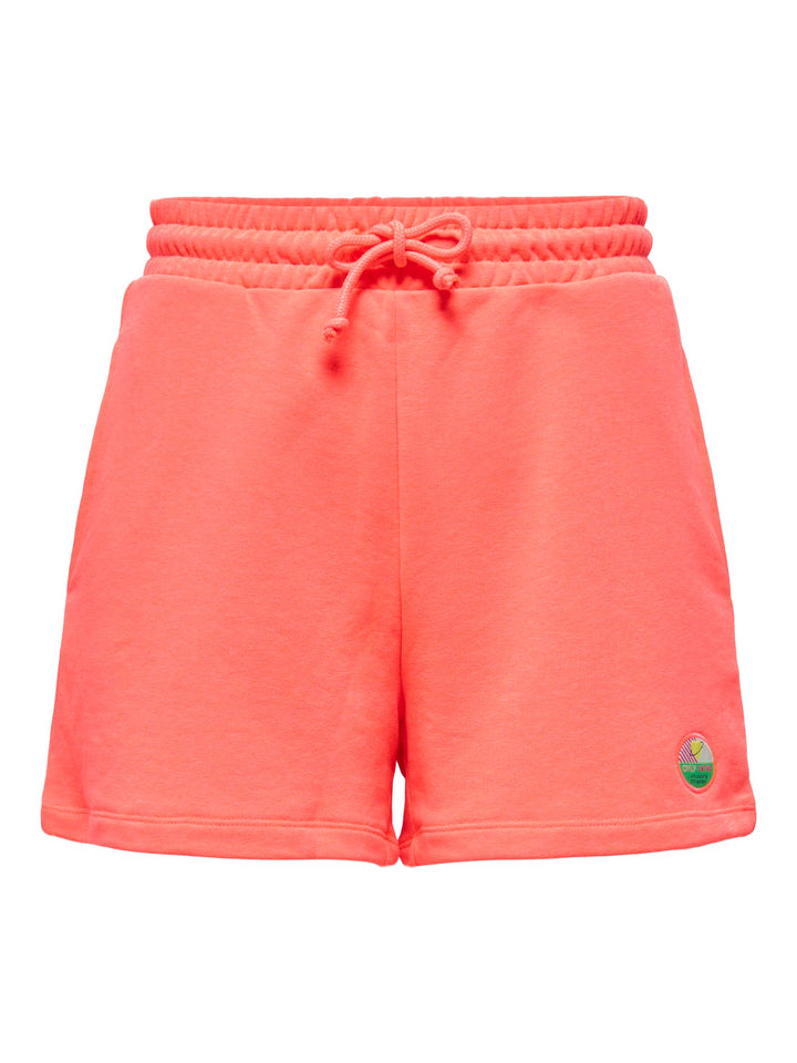 Only 15378312 Minna short neon oranje – dames