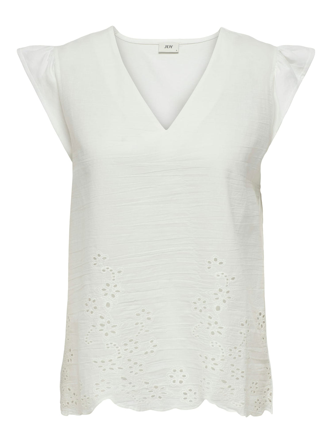 Jacqueline de Yong Ysta top off-white – dames