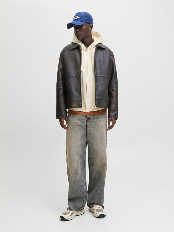 Jack & Jones Norrebro vest sweat heren - ecru