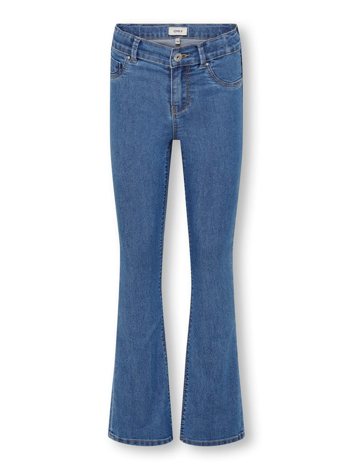 Kids Only 15291425 mila-iris jeans bootcut flare fit blue denim