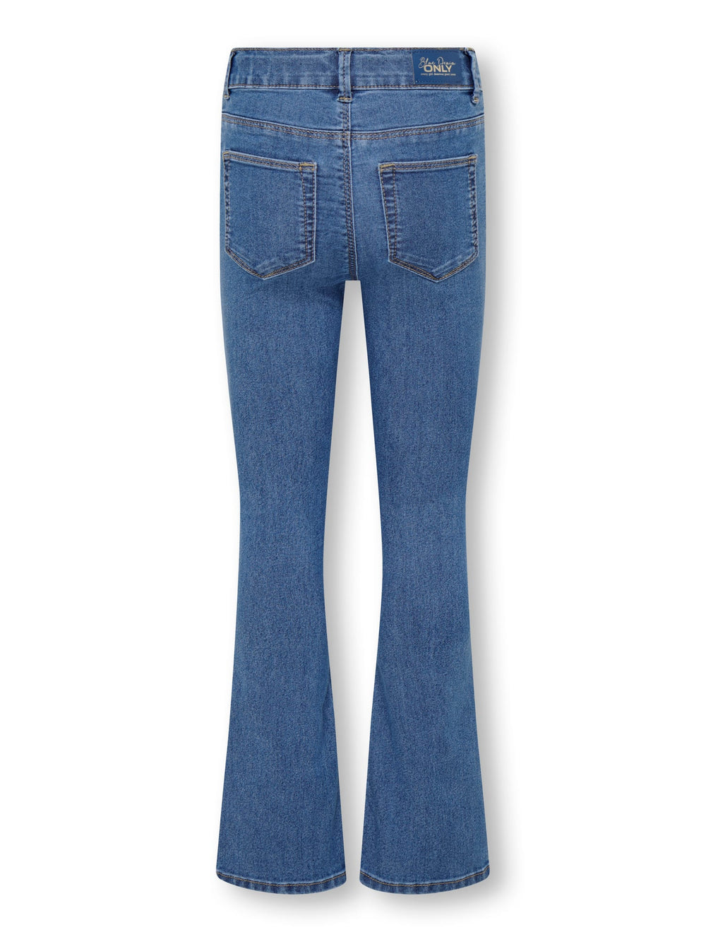 Kids Only mila-iris flared jeans – meisjes - Blue Denim