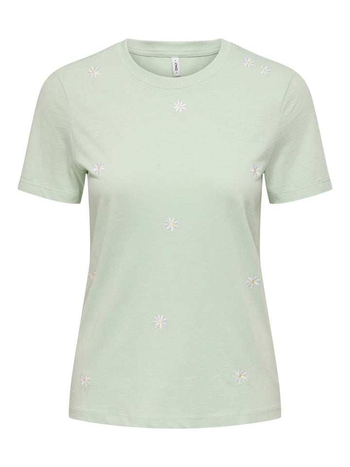 Only 15371671 Ketty t-shirt k/m dames mint