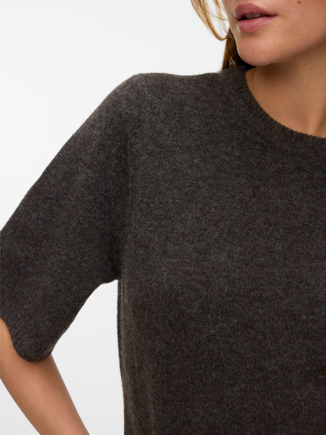 VERO MODA trui dames bruin melee – 10325934 Boom