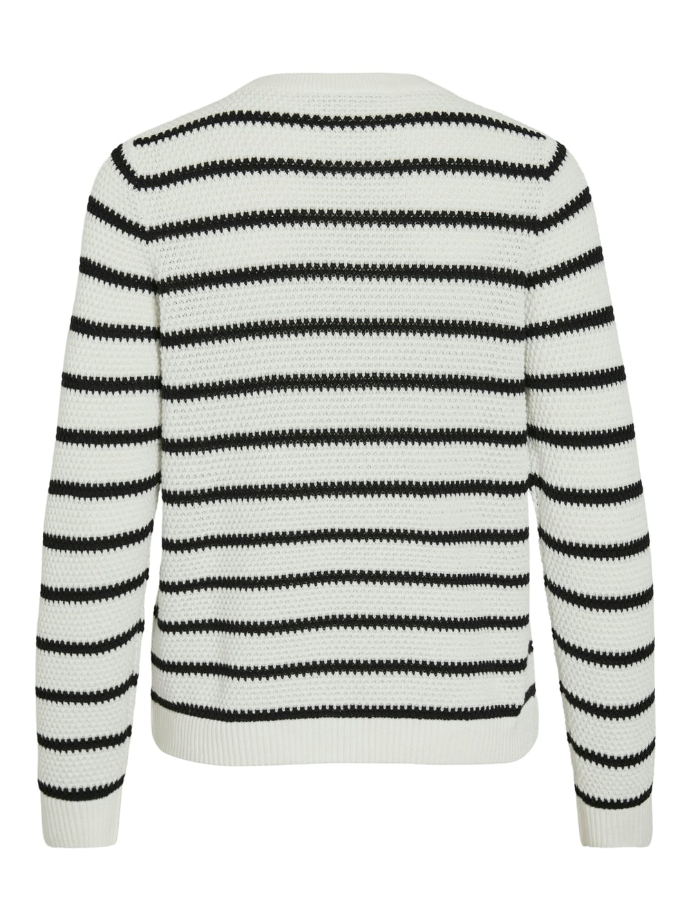 Vila Dalo vest gebreid dames – wit dessin
