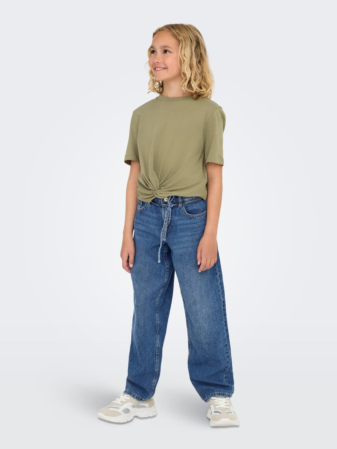 Kids Only Gianna jeans regular-straight fit – meisjes - Blue Denim