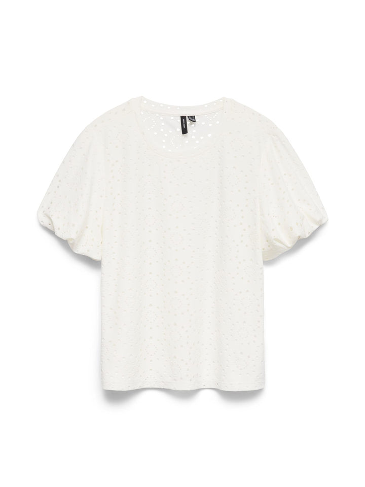 VERO MODA Tassa T-shirt off-white – dames