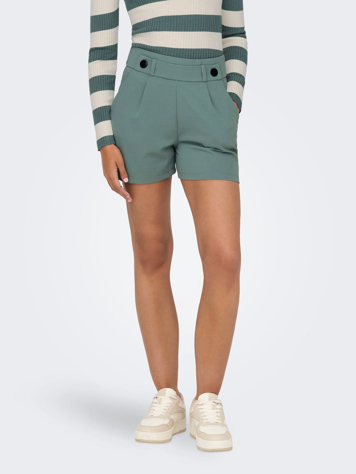 Jacqueline de Yong Geggo shorts oud groen – dames