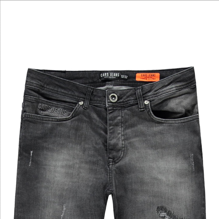Cars men jeans Aron super skinny fit - heren - Black Denim - L32