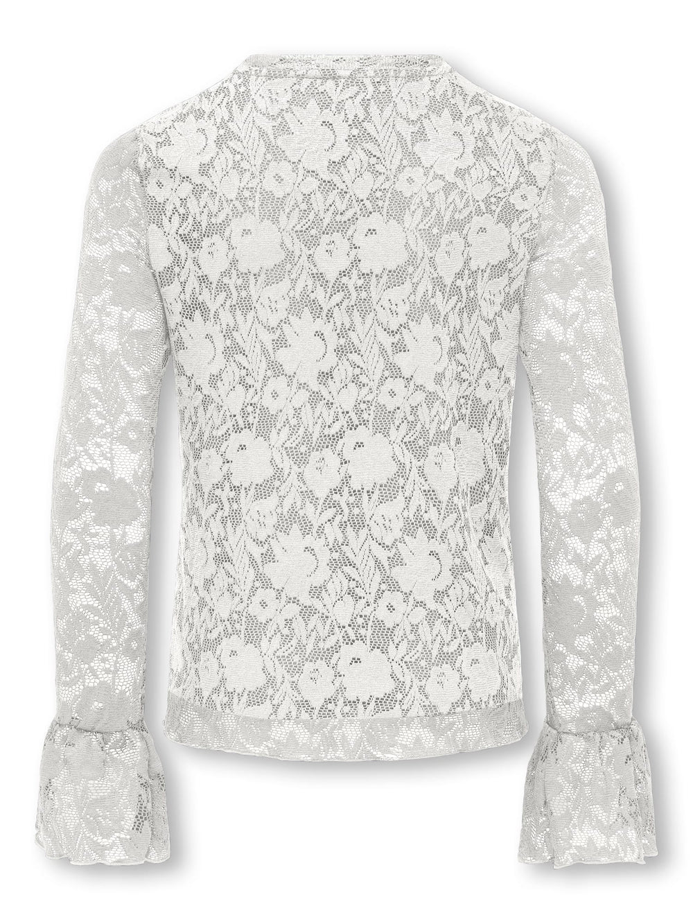 Kids Only Toos T-shirt l/m off-white – meisjes