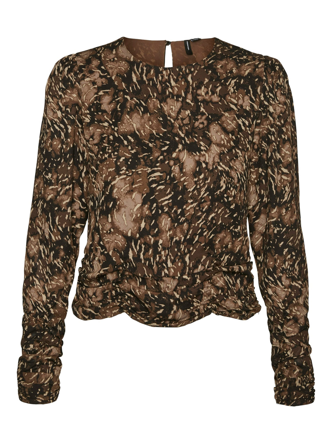 VERO MODA 10256386 VMcimmie top bruin dessin – dames