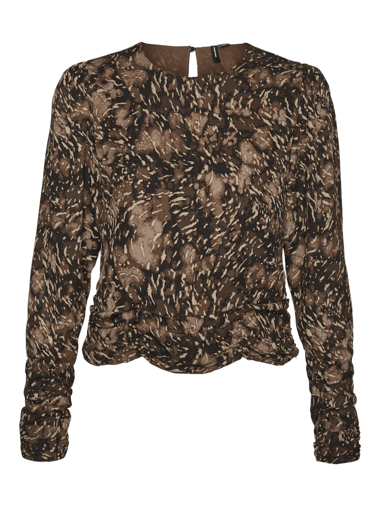 VERO MODA 10256386 VMcimmie top bruin dessin – dames