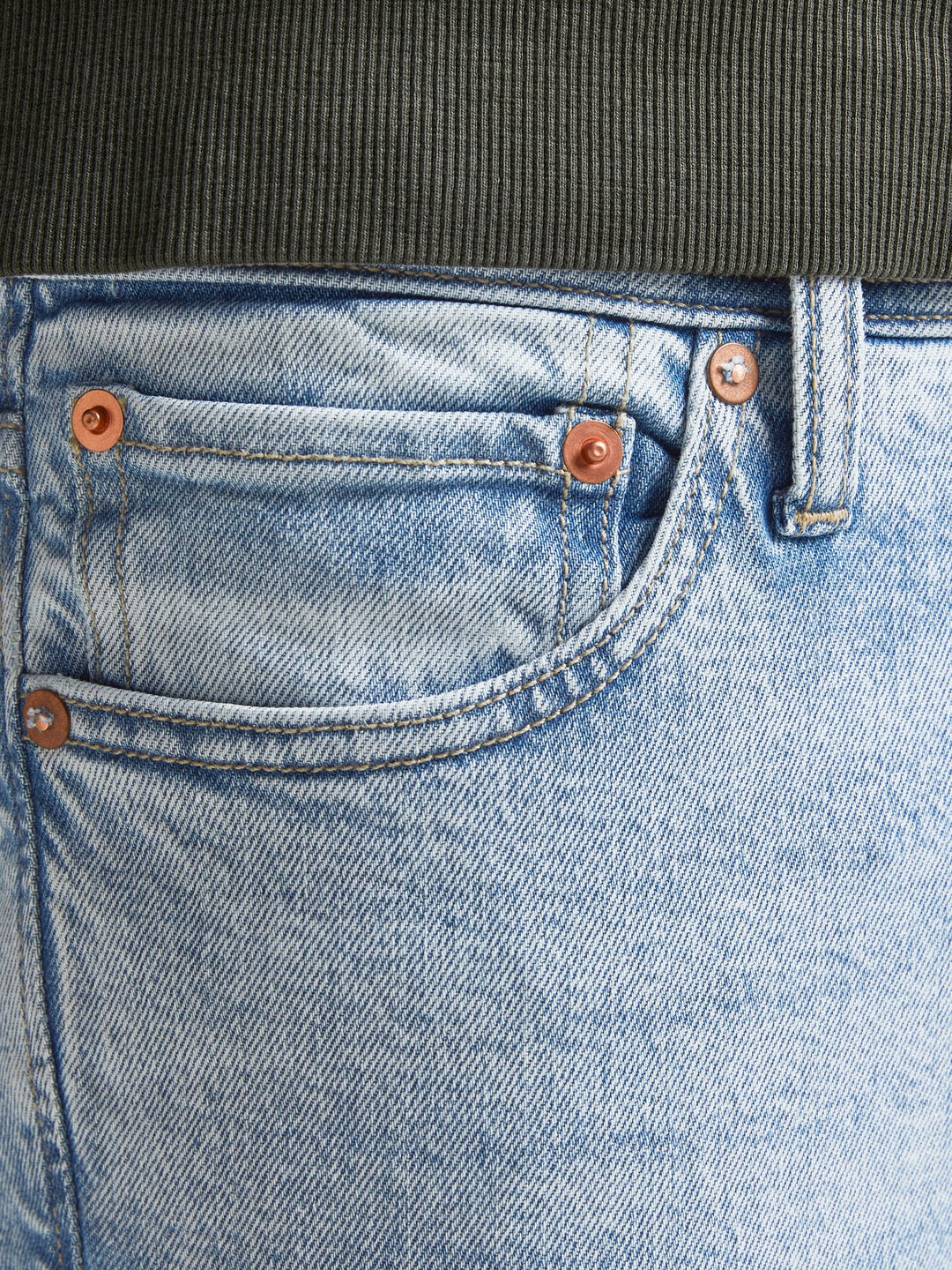 Jack & Jones JJIGLENN JJORIGINAL AM 228 NOOS jeans skinny fit heren - Blue Denim - L32