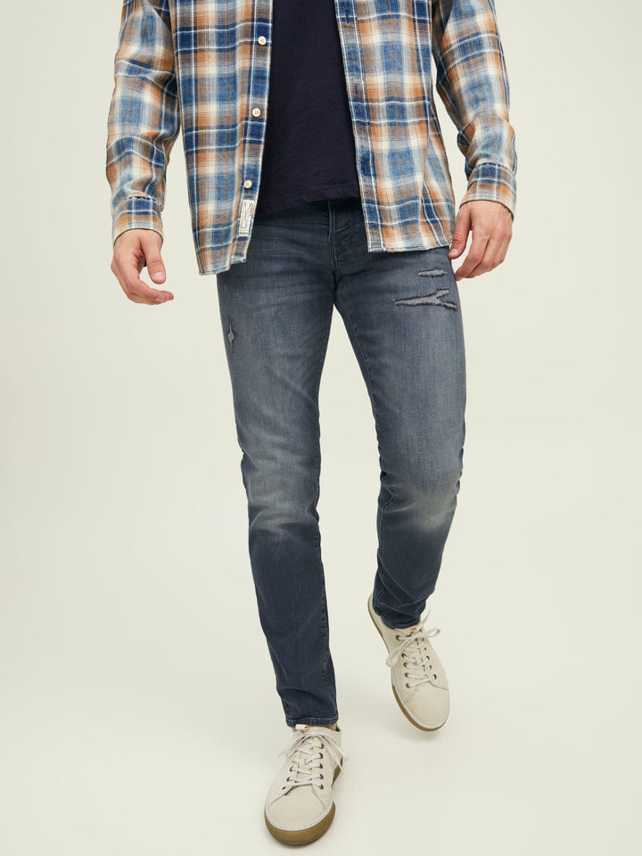 Jack & Jones Glenn jeans slim fit heren – blue denim - L32