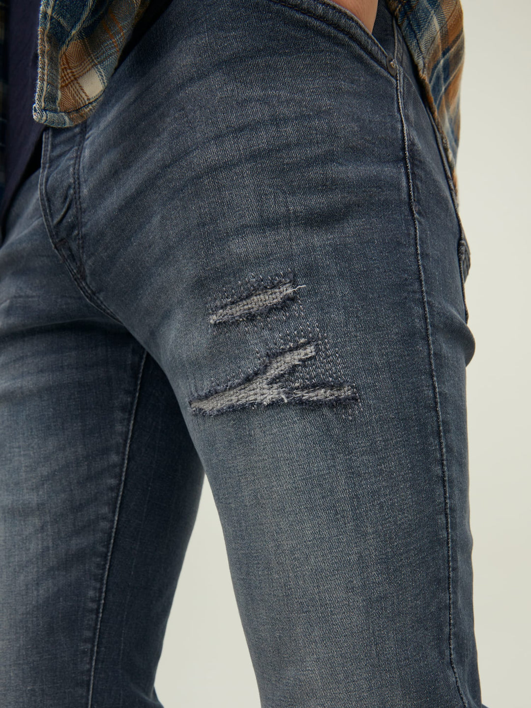 Jack & Jones Glenn jeans slim fit heren – blue denim - L32