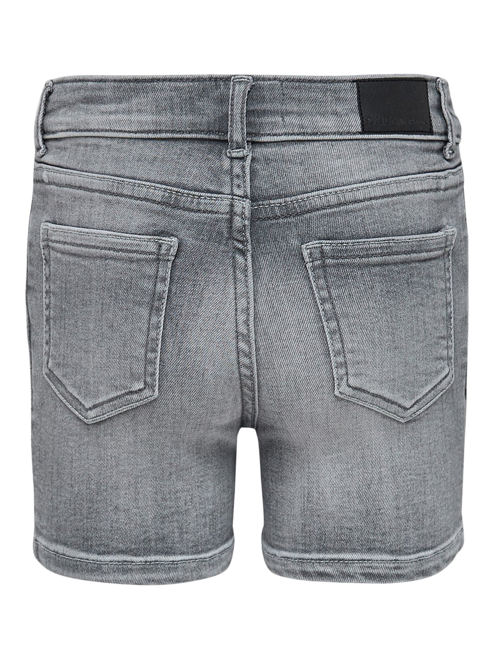 Kids Only KONMILA HW shorts grey denim – meisjes