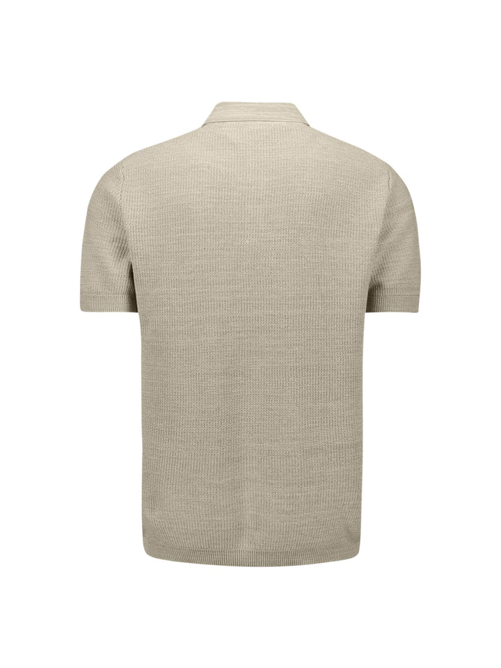 No Excess polo beige – heren korte mouw