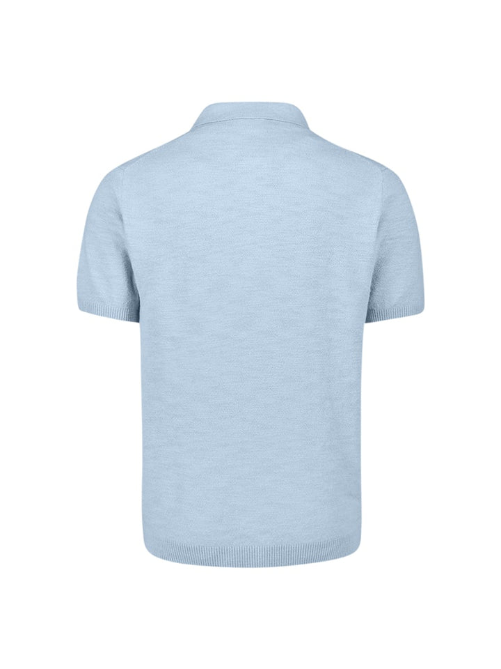 No Excess polo lichtblauw – heren