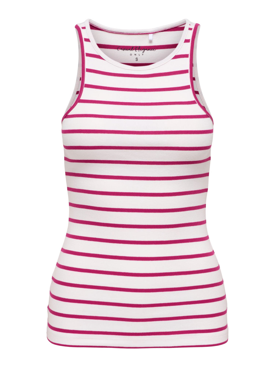 Only Fenja singlet ecru dessin – dames
