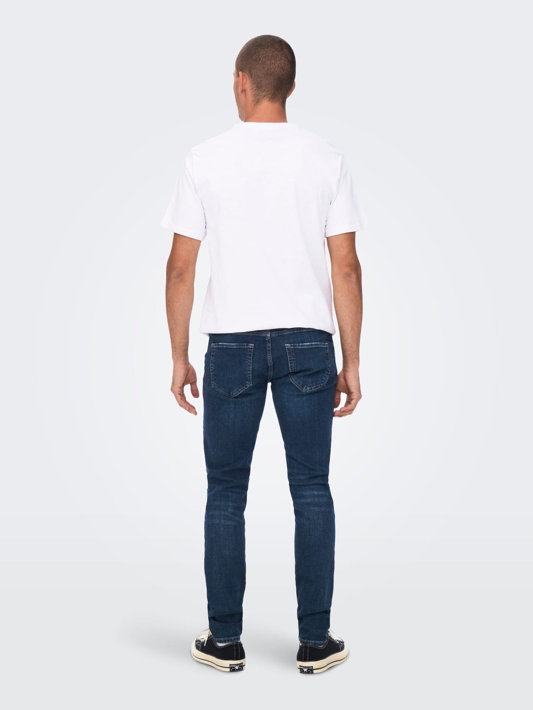 ONLY & SONS Loom slim fit jeans – heren - Blue Denim - L32