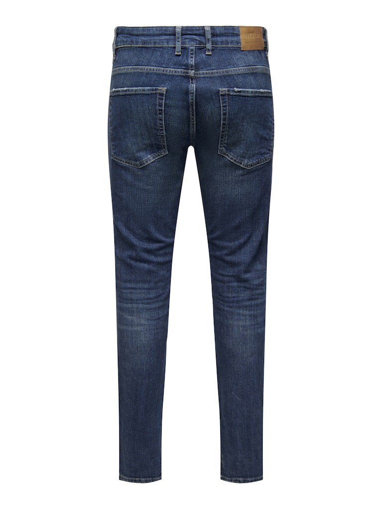ONLY & SONS Loom jeans slim fit heren – blue denim - L34