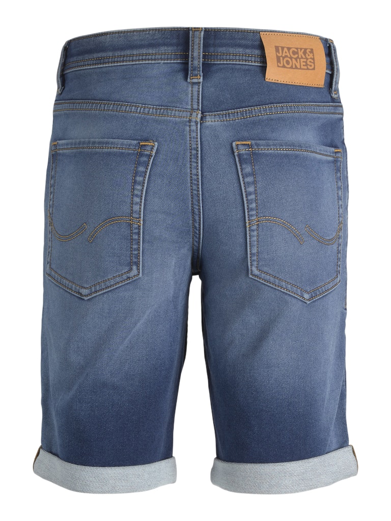 Jack & Jones Kids denim short blauw - jongens - Blue Denim