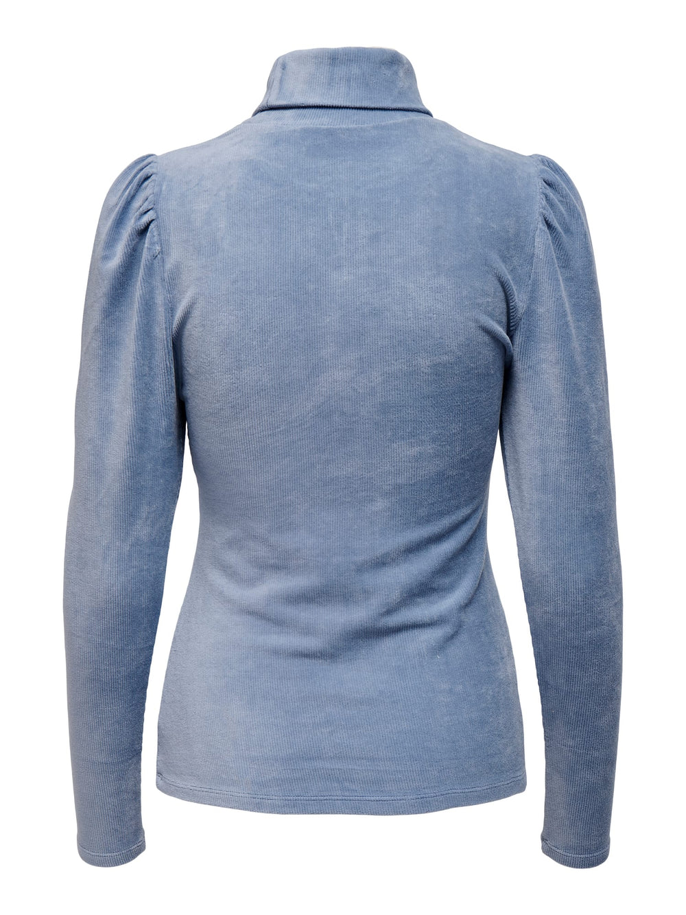 Only ONLLELA L/S Rollneck Top blauw melee – dames