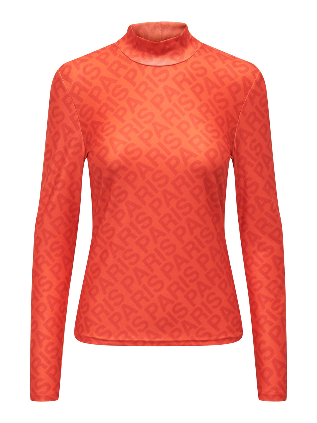 Only ONLLAURA L/S TOP CS JRS oranje – dames top