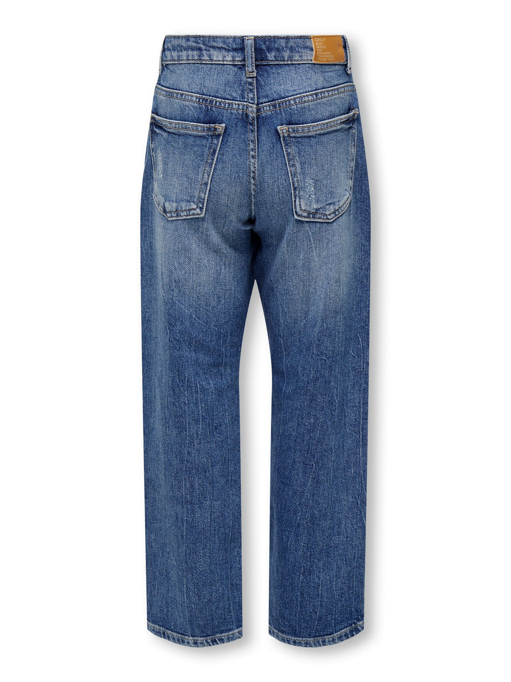 Kids Only Megan wide-leg jeans blauw – meisjes - Blue Denim