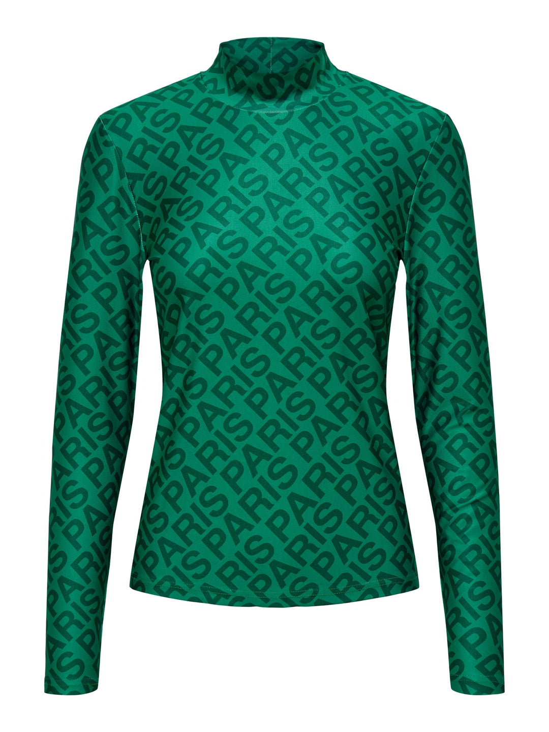 Only ONLLAURA L/S TOP CS JRS groen – dames top