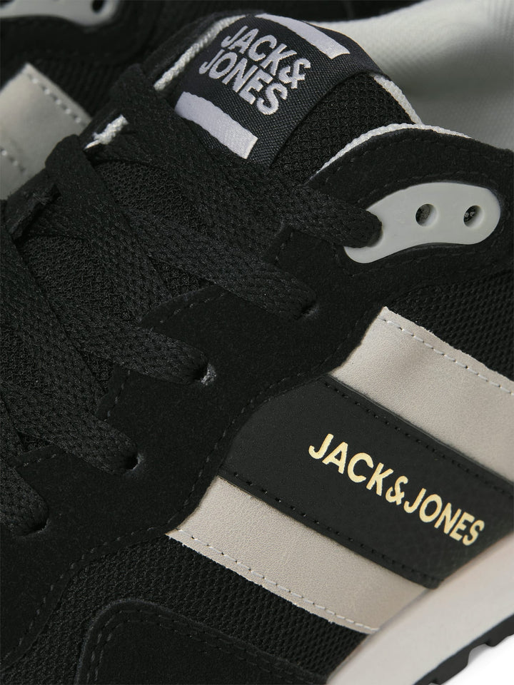 Jack & Jones 12184143 Stellar sneakers – heren - Zwart Dessin