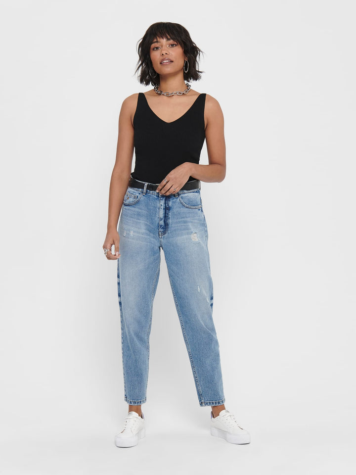 Jacqueline de Yong 15180497 Nanna singlet zwart