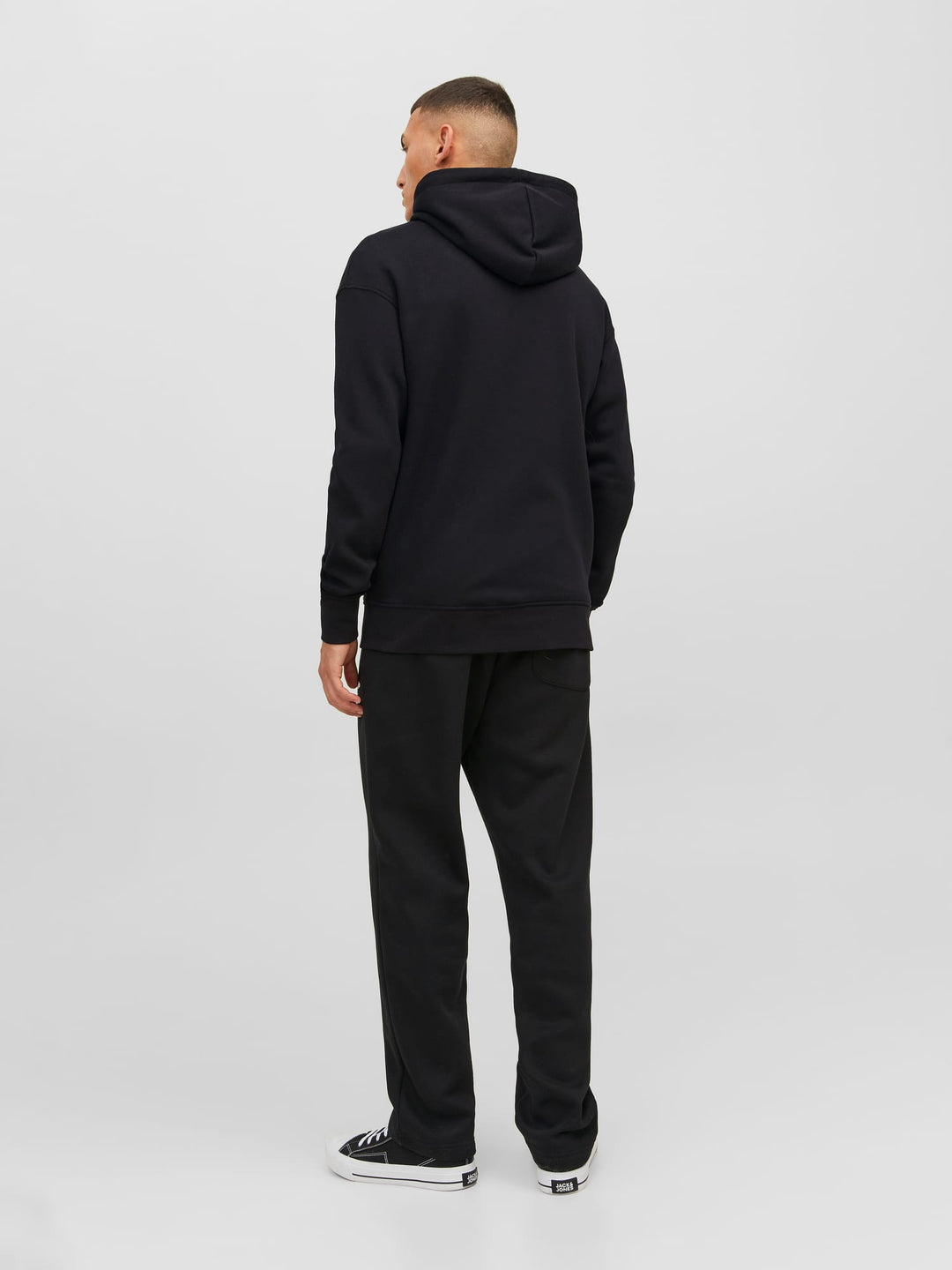 Jack &amp; Jones 12241691 vesterbro vest sweat zwart – heren
