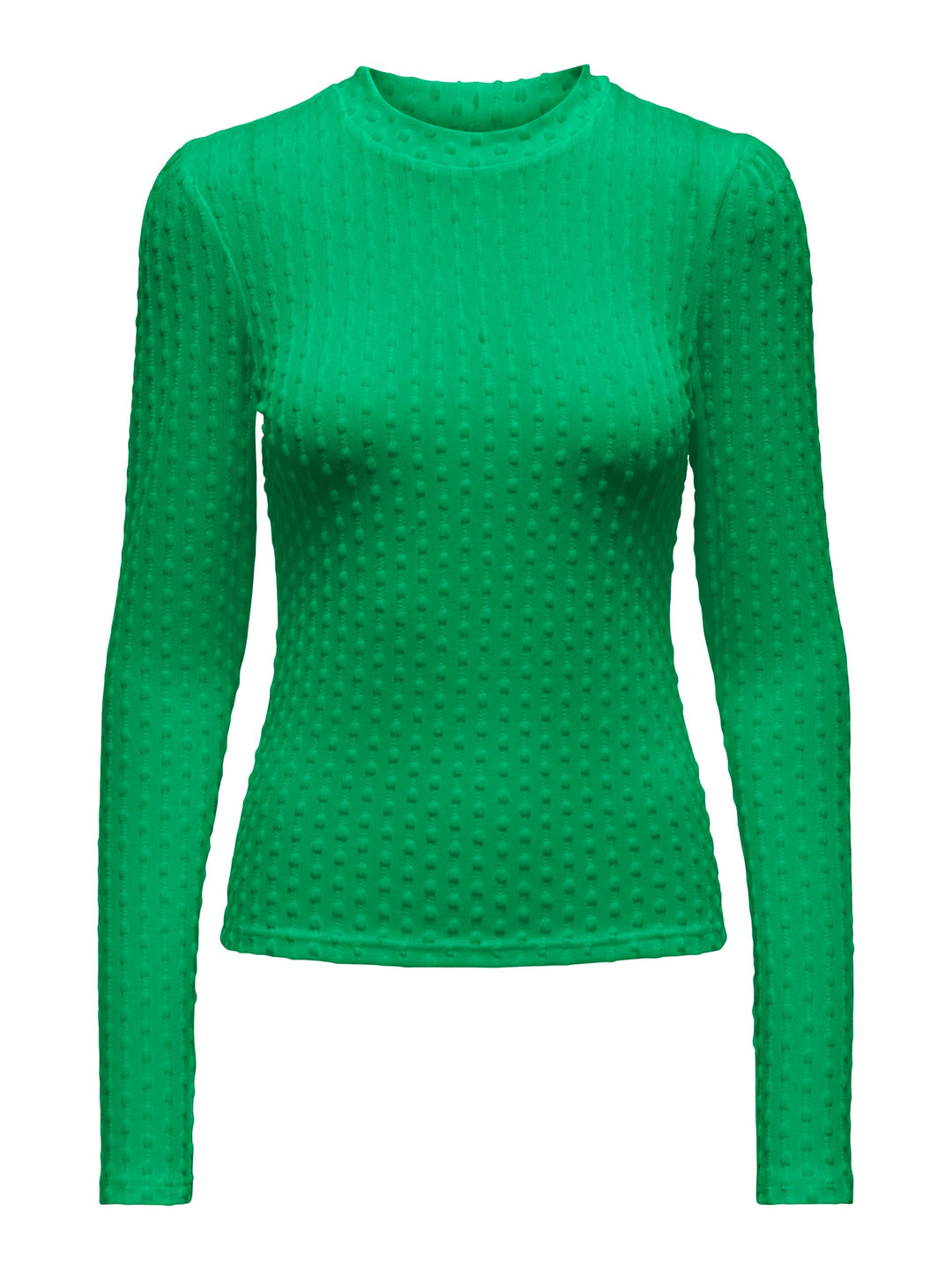 Only ONLMADDY L/S PUFF TOP CC JRS – dames t-shirt - Groen