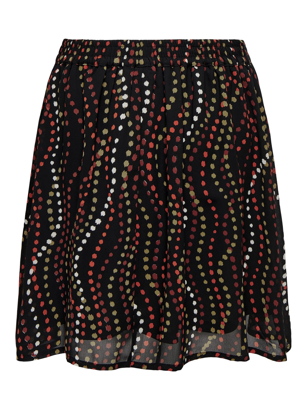 Only Astena mini rok zwart dessin – dames
