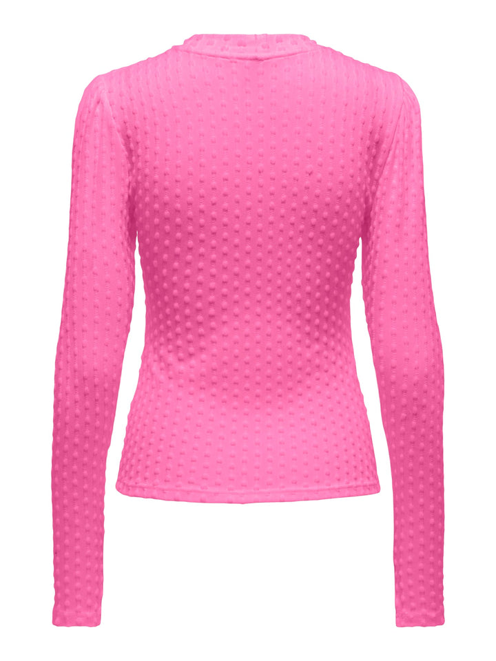 Only Maddy l/m T-shirt roze – dames