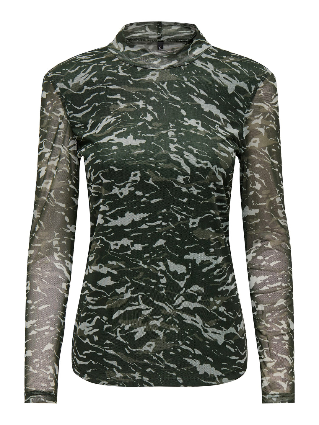 Only Erica top groen dessin – dames