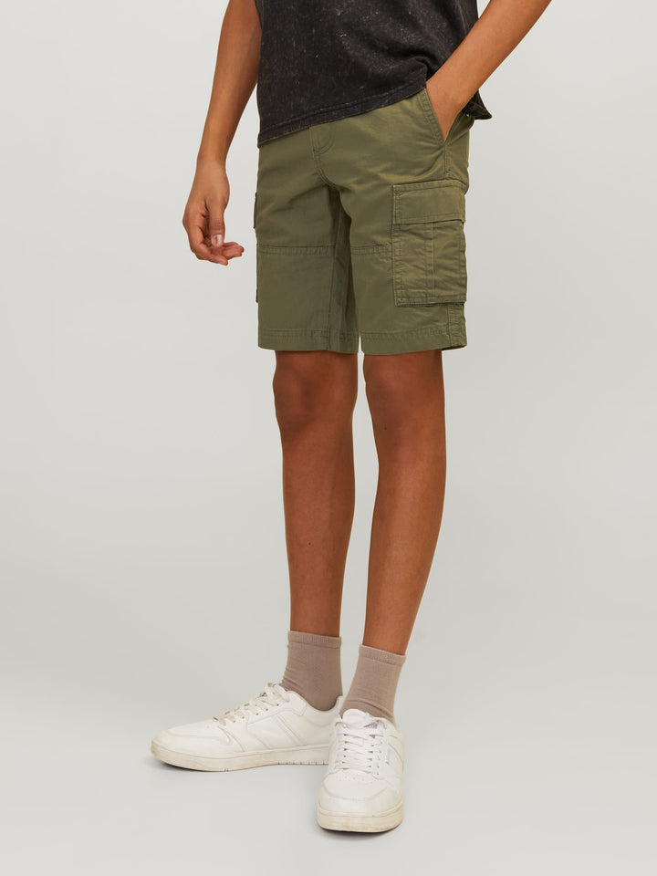 Jack & Jones Kids cargoshorts army – jongens