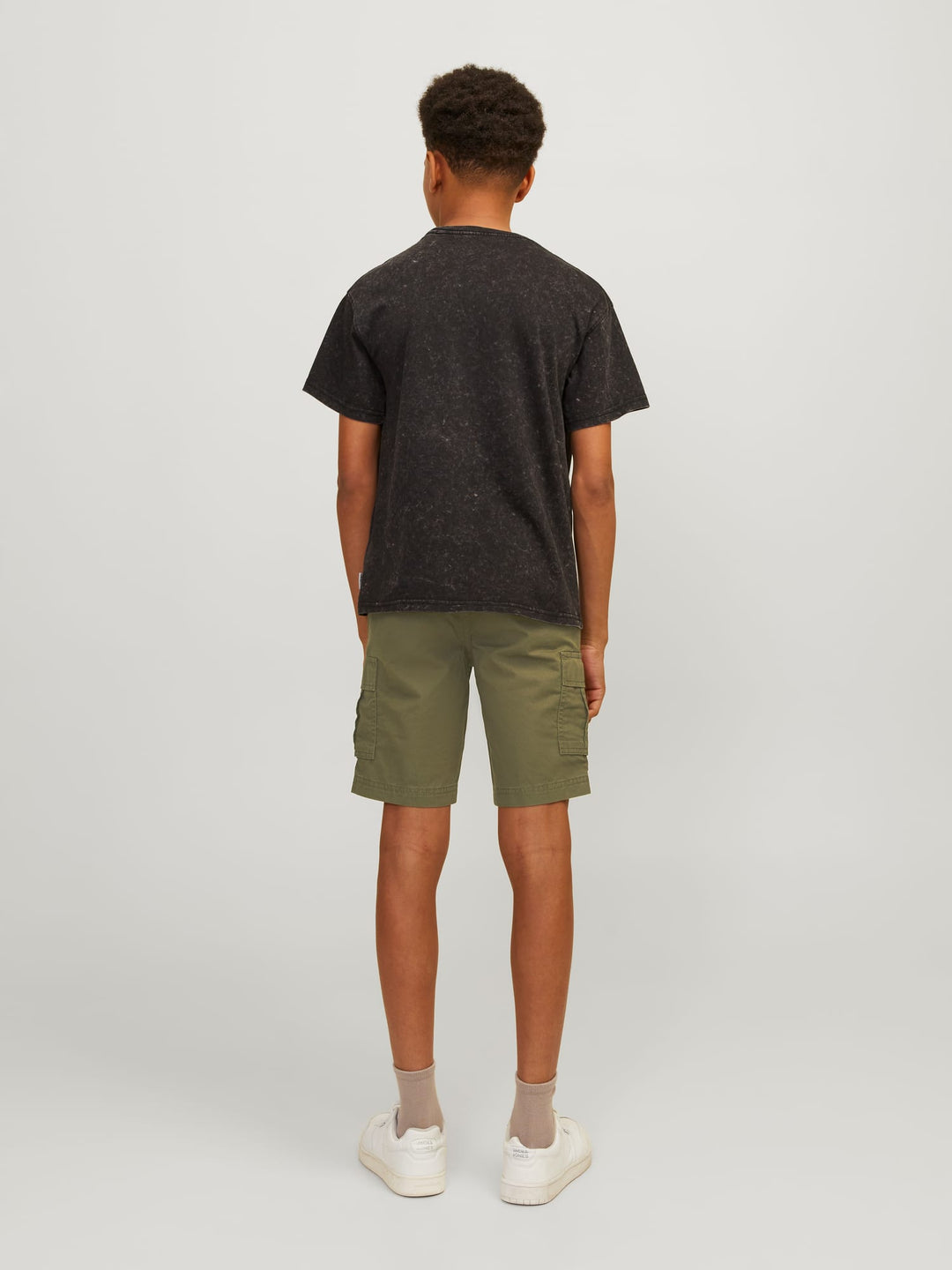 Jack & Jones Kids cargoshorts army – jongens