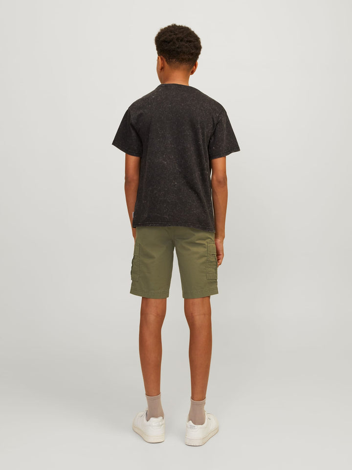 Jack & Jones Kids cargoshorts army – jongens